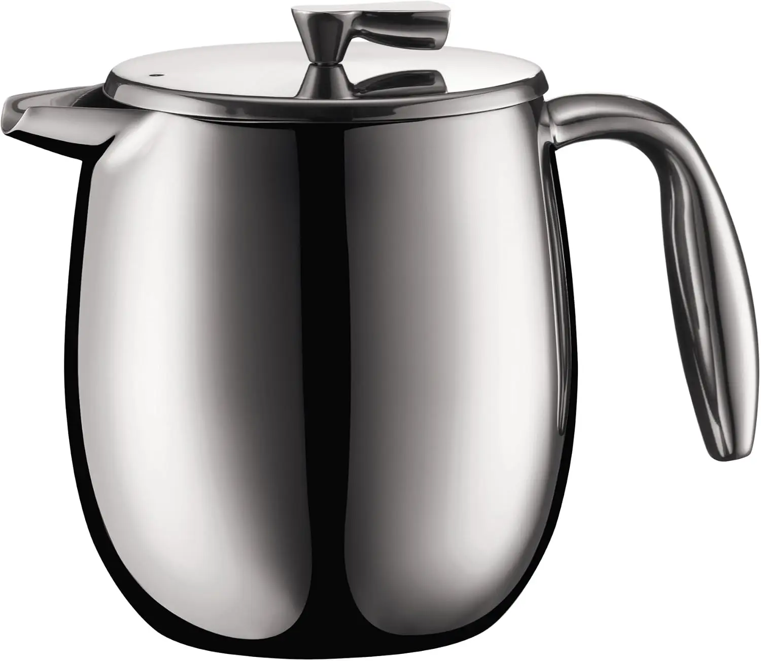 Columbia Double Wall Coffee Maker, Stainless Steel - 4-Cup (0.5 L), Matt