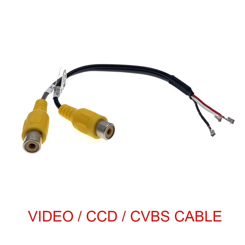 RECEPTOR ESTÉREO Universal para coche, Cable de salida RCA, adaptador de Cable Aux In, Conector de cableado, Android, DVD, bricolaje, 6, 8, 10, 12
