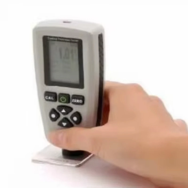 Single continuous magnetic induction and eddy current STM550FN coating thickness gauge