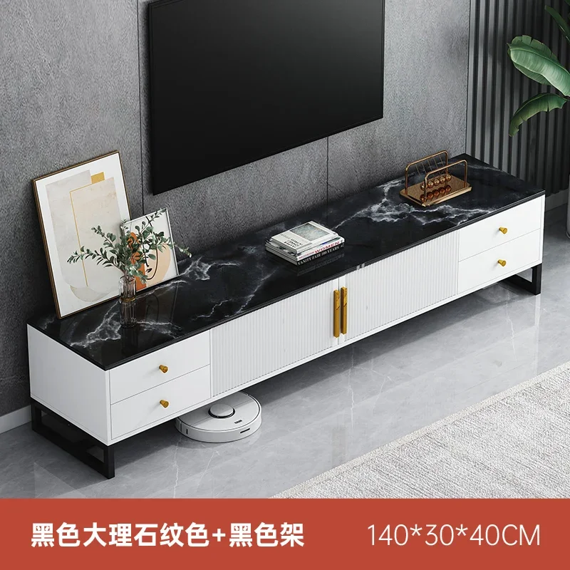 Luxury Living Room TV Cabinet Design Portable Modern TV Consoles Cabinet Shelves Mueble TV Moderno Salon Furniture MQ50DS