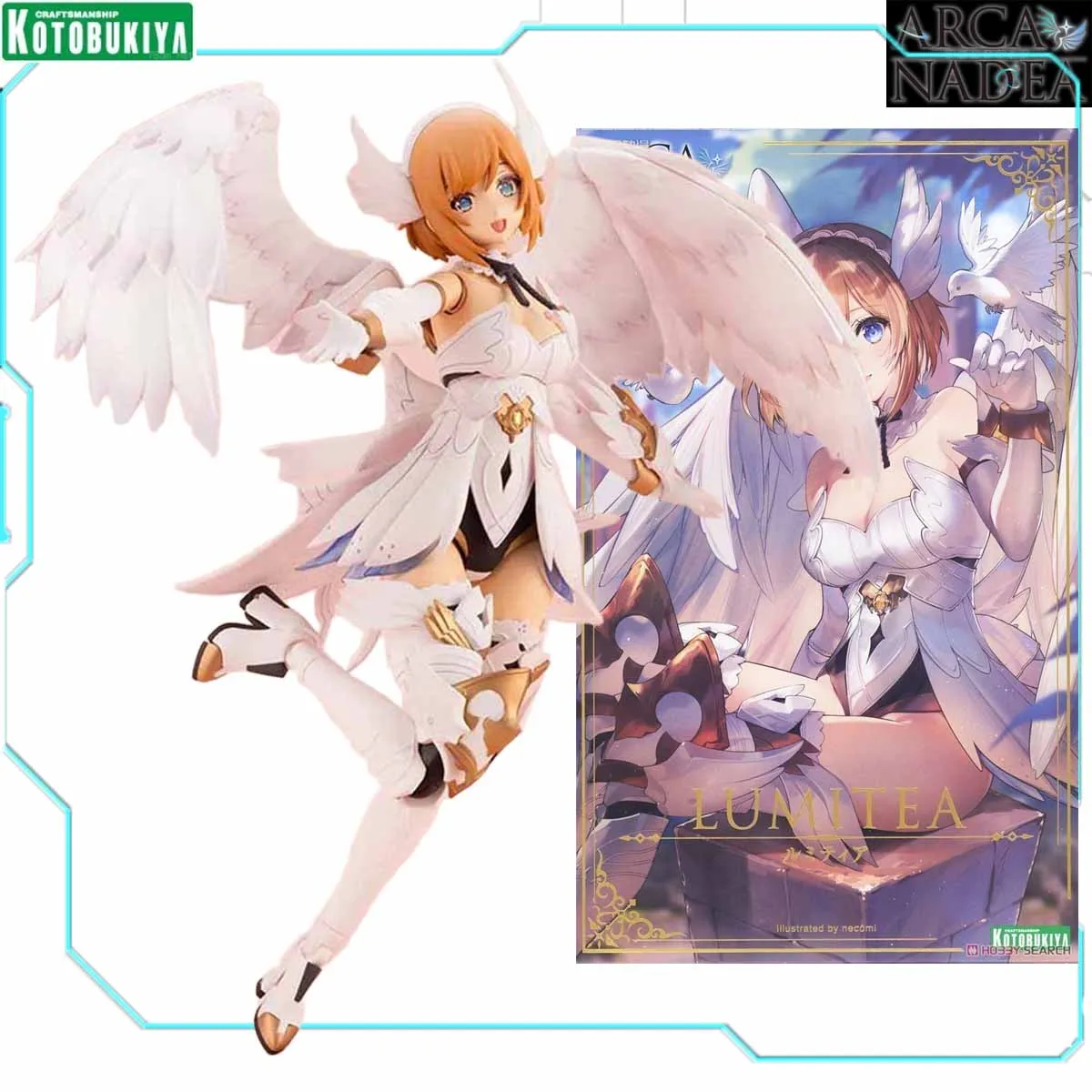 

IN STOCK Kotobukiya Original ARCA NADEA SOFFIERA ELENA YUKUMO VELRETTA LUMITEA Anime Action Figure Assembly Toy Beast gift