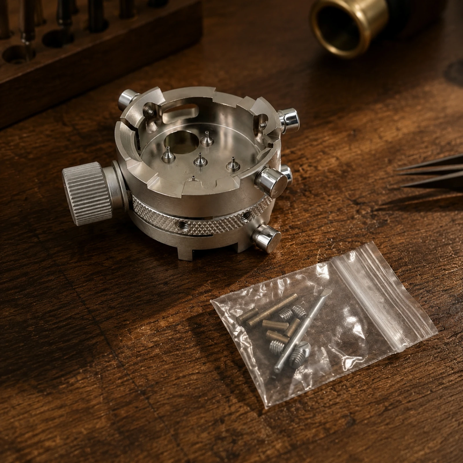 Tool Professional 7750 Watch Movement Holder Watchmaker Tool Practical for Watchmakers, Repair Benches