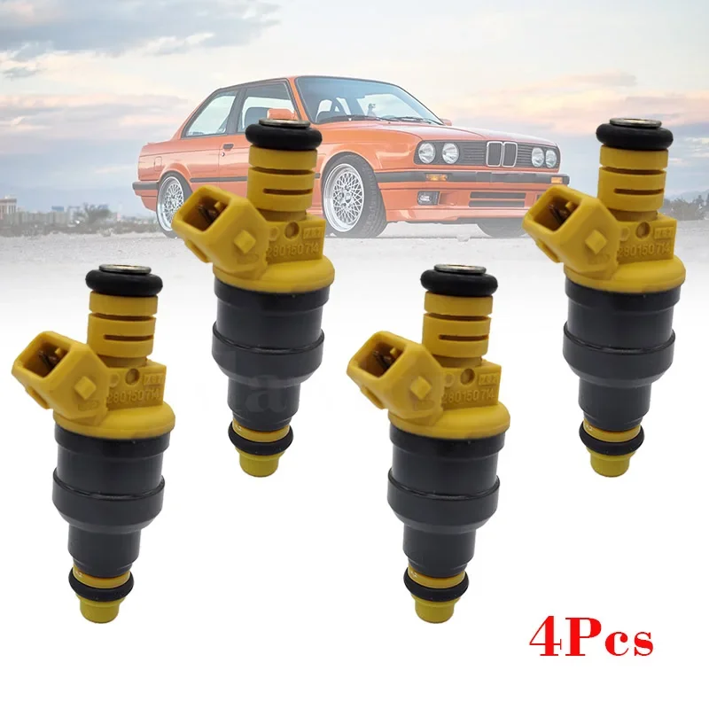 Fuel Injectors nozzle OEM 0280150714 fit for BMW 1986-1993 535i 1986-1993 735i 735iL 635C 635i 3.5L hight quality 4pcs