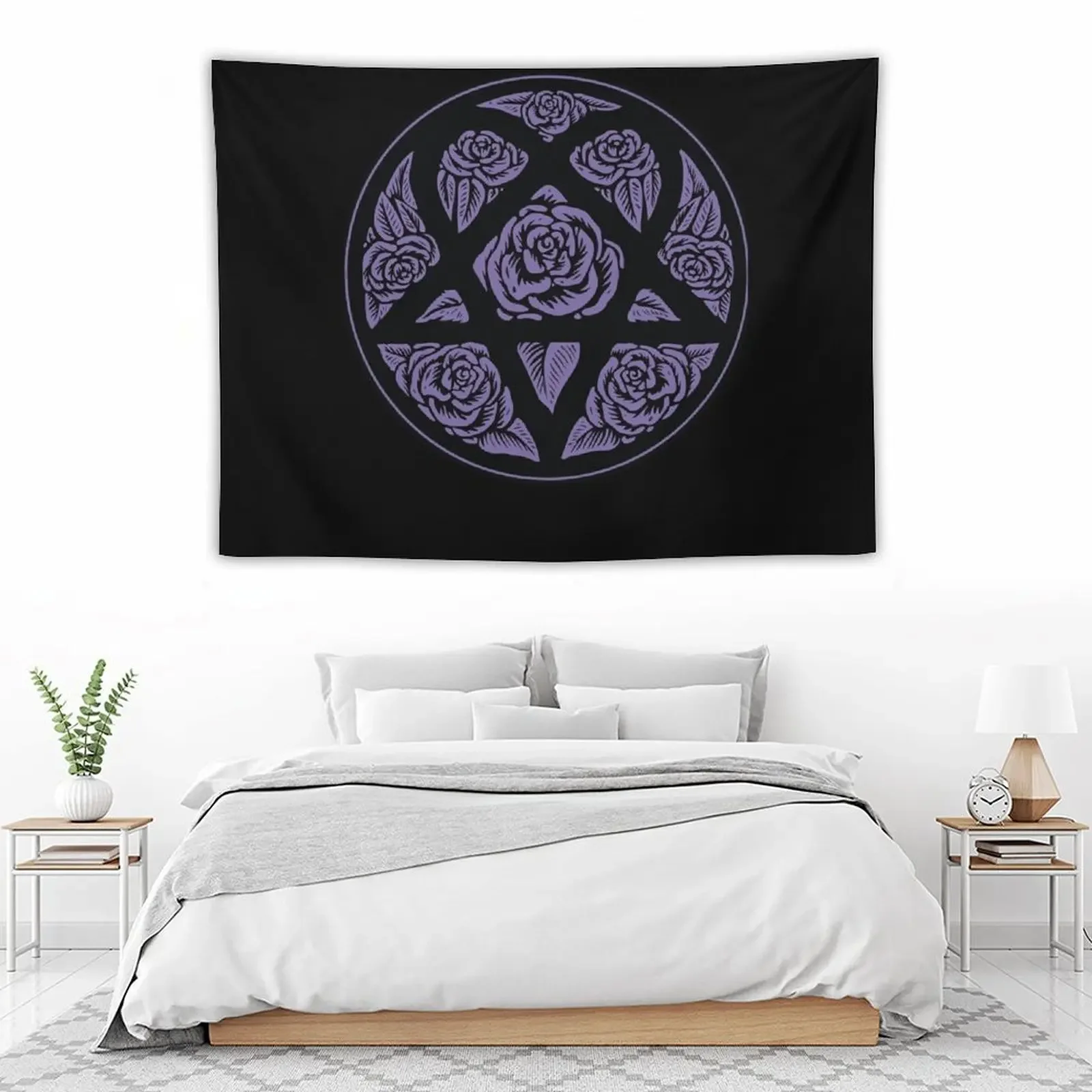 Heartagram s Purple Him Band Poster Ville Valo Sticker Essential Copy Tapestry Carpet Wall Home Decoration Tapestry