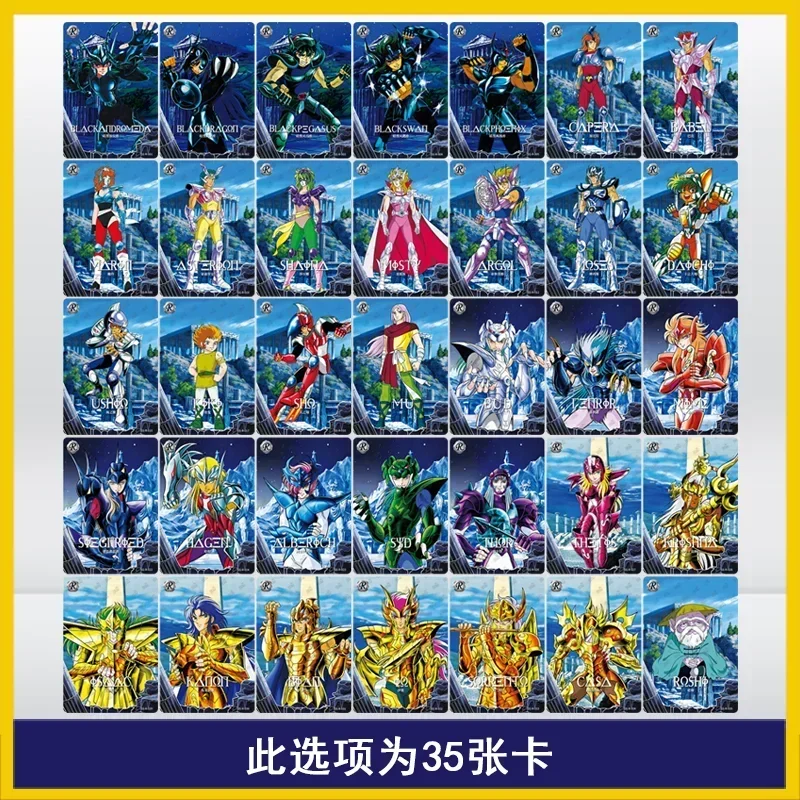 KAYOU Saint Seiya Cards  Latest Genuine BP UR AR PR001-009  Original Anime Characters Collectibles Birthday Gift Children\'s Toys