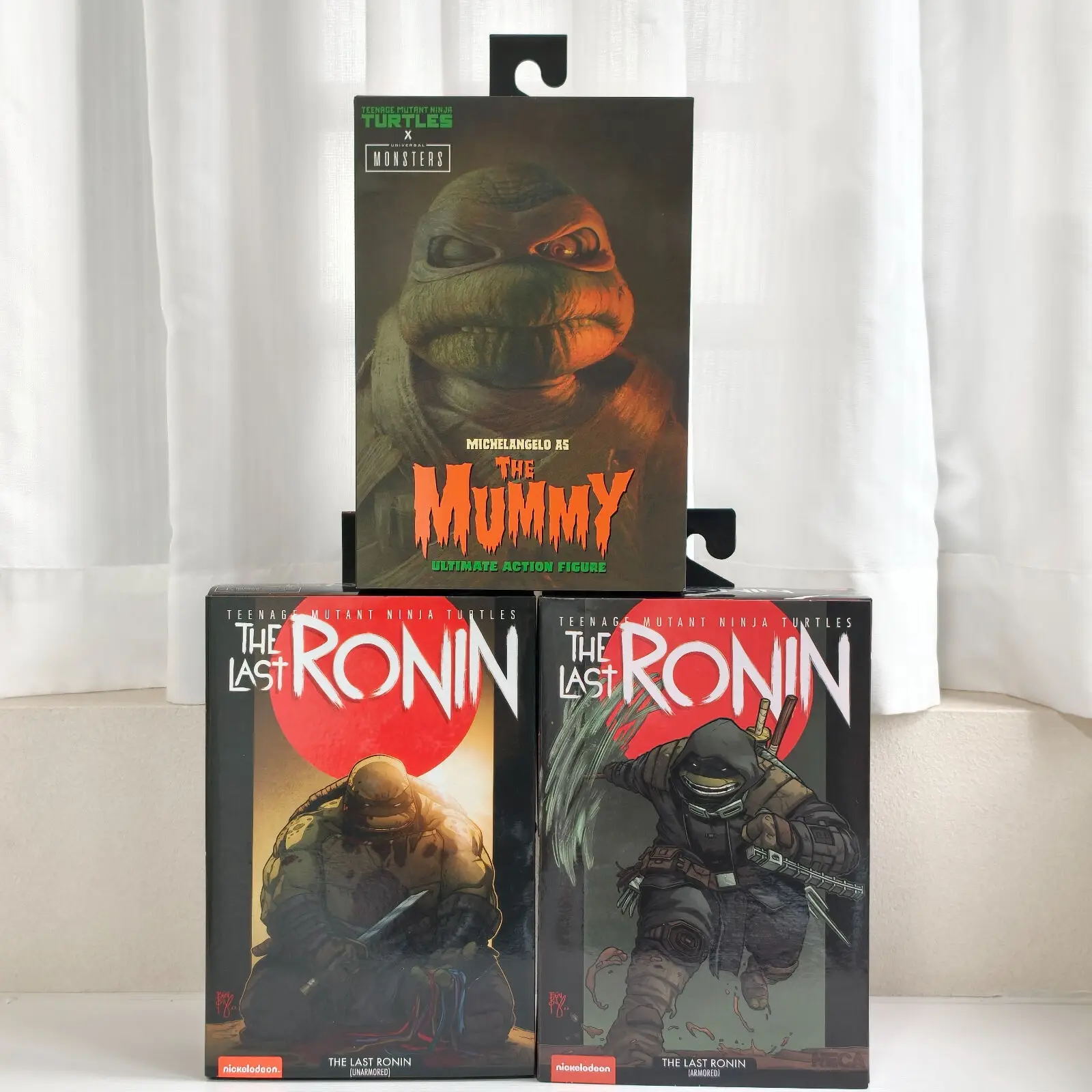 NECA THE LAST Ronin Unarmored Armored Teenage Mutant Ninja Turtle THE Mummy