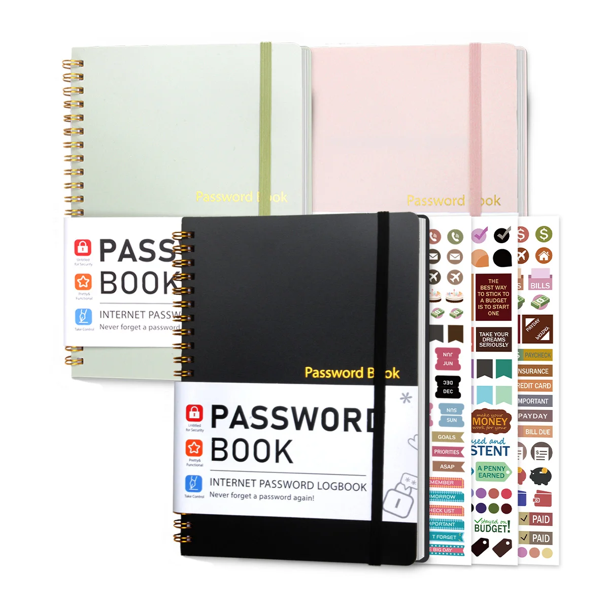 Password Book Untitled Password Management Manual to Keep Your Internet Details Secure, Perfect for Home or Office