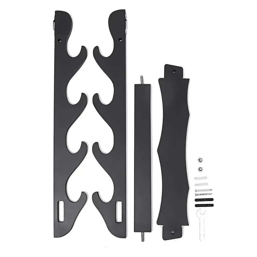 4단 홀더 벽걸이 사무라이 스탠드 디스플레이 카타나 벽걸이 도구 홀더