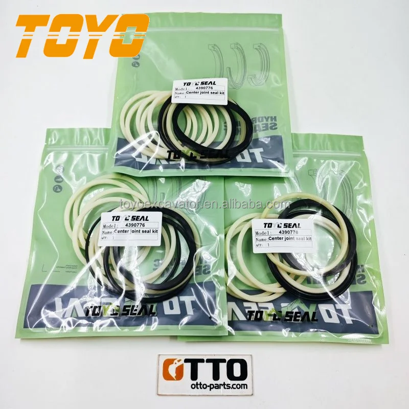 

Экскаватор ZX200 EX120-5 EX150LC-5 EX160LC-5 EX220-5 4390776 Подходит комплект уплотнений центрального шарнира