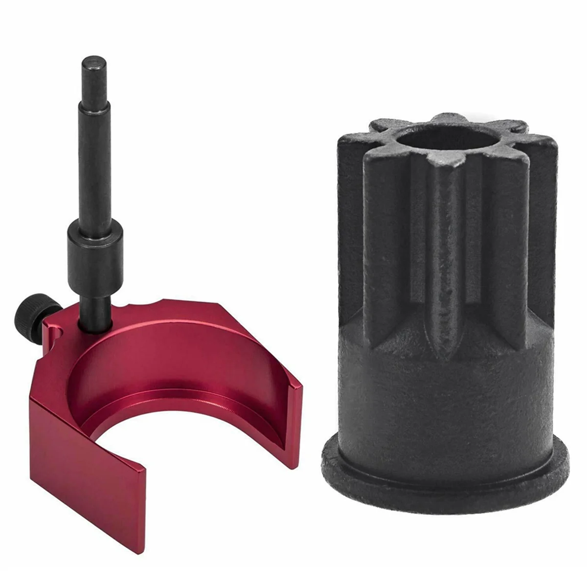 A67F-For Caterpillar 3406E 3200 Height Tool Diesel Engine Injector Timing Fixture 9U-7227 & Engine Barring Socket 9S9082