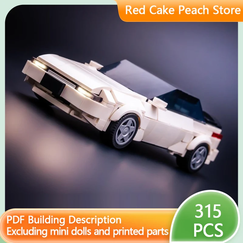 

Speed Racing Car Model MOC Building Bricks Two-Door GT Coupe Modular Technology Children Holiday Gifts Assemble Toys Suit