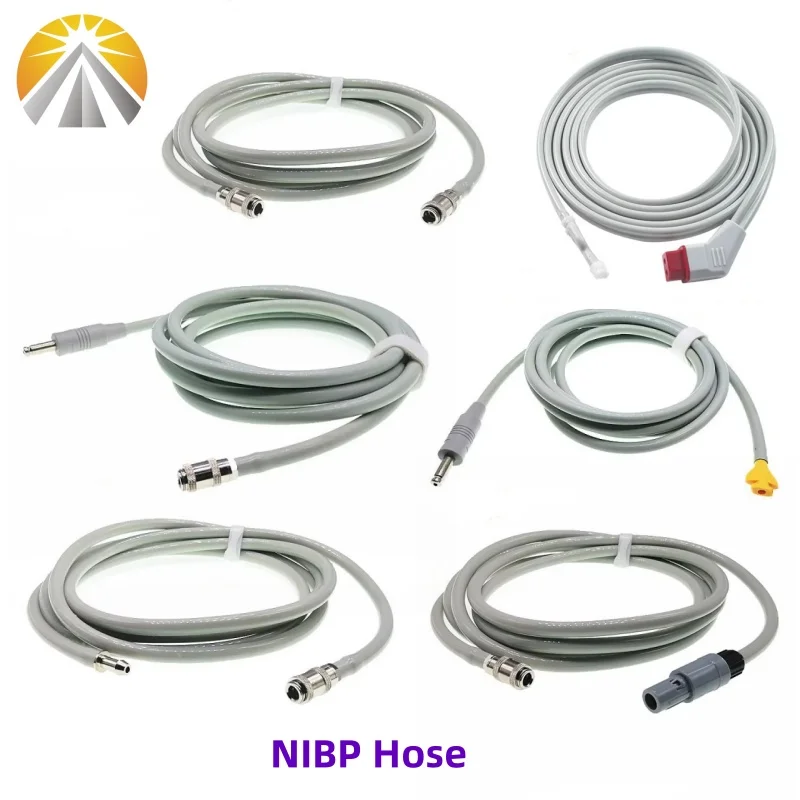 NIBP Hose Reusable Blood Pressure Tubing Cuff Pressure Tube for Mindray Contec Philips Siemens Spacelabs Comen Nihon Kohden GE