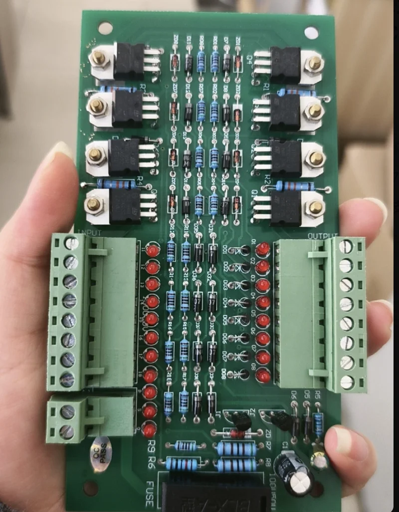 LKD-8L die-casting machine 8-channel amplifier board die-casting machine accessory circuit board PLC expansion board