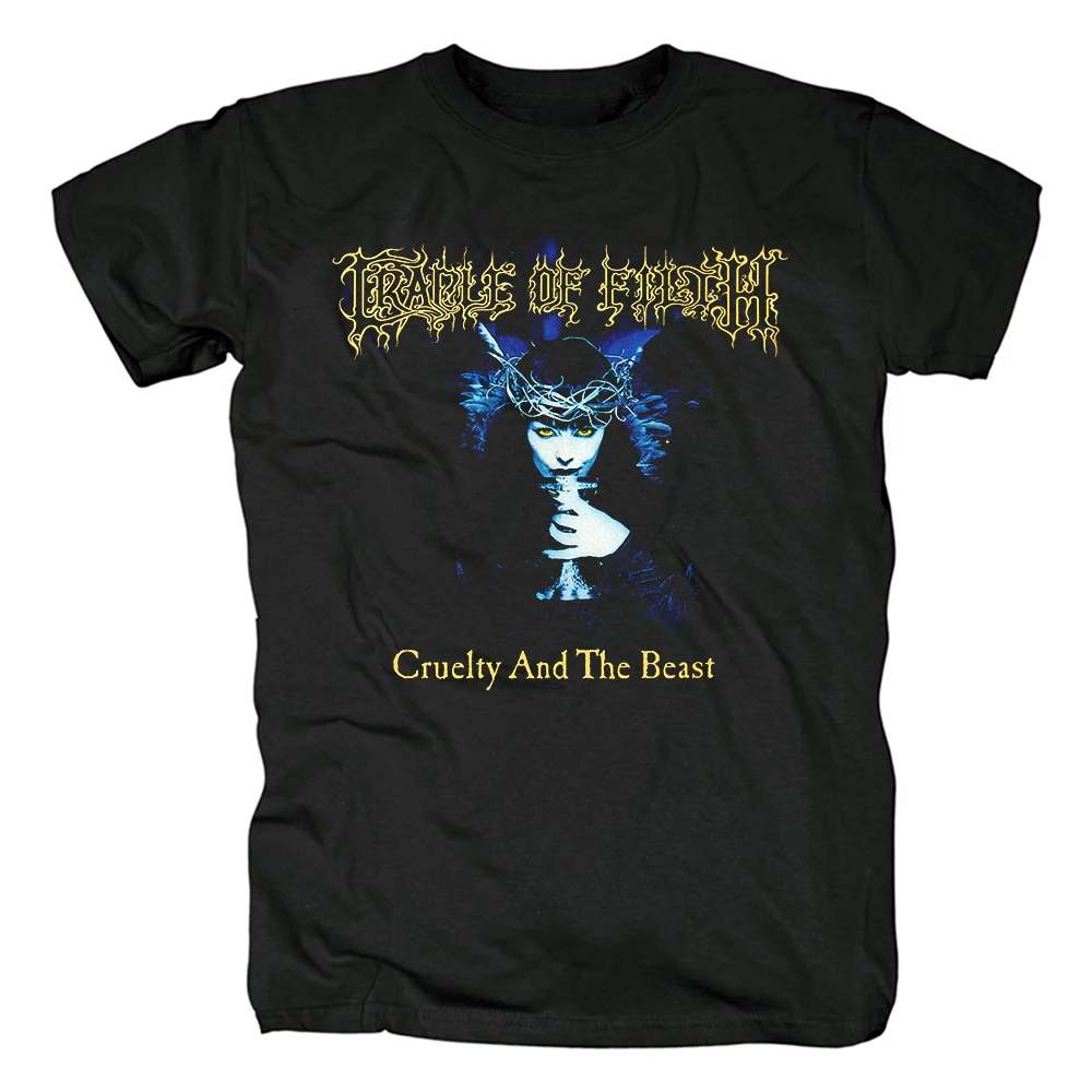 Cradle of Filth The Principle of Evil Made Flesh T-shirt Causal Summer Cotton Tee Tops