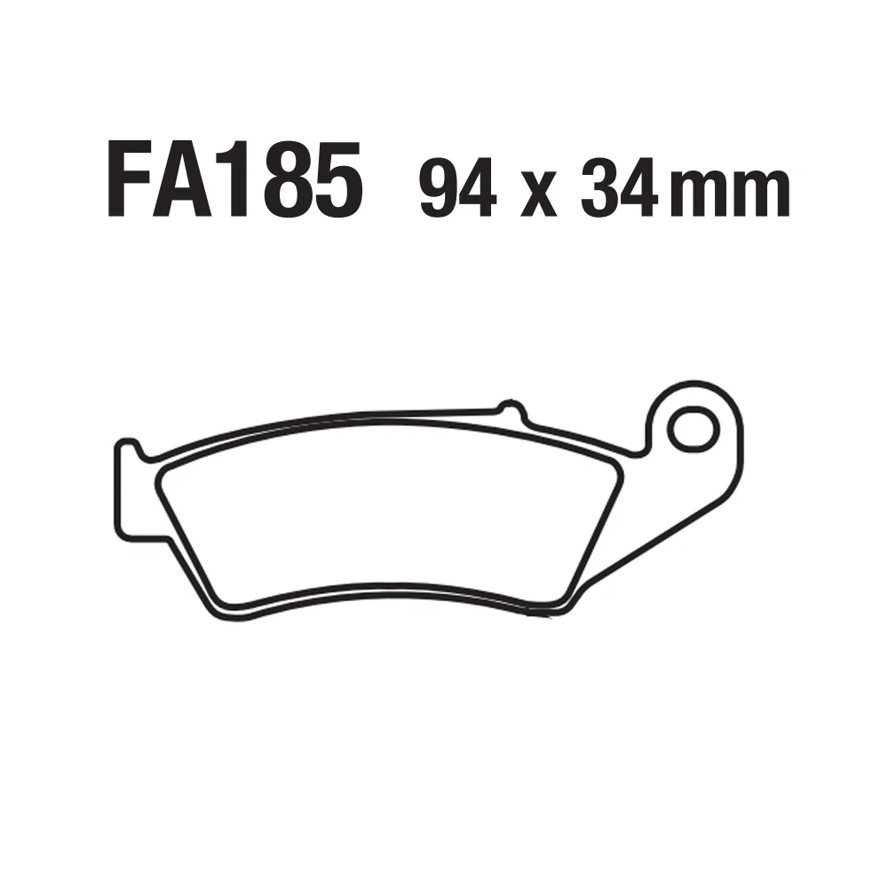 USERX Motorcycle Disc Brake Pads For FA185 HONDA KAWASAKI SUZUKI YAMAHA  ZERO CRE CRF XR YZ WR KLX KX 125 250 300 450 500 650