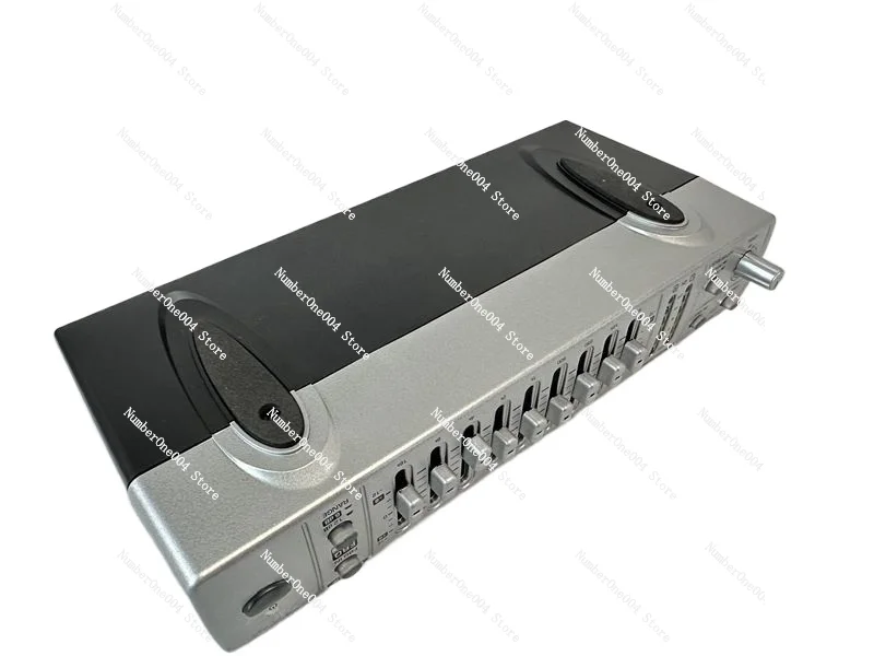 Fbq800 Compact 9-Segment Graphic Eq Equalizer, Feedback Suppressor, Anti-Howling Processor, Universal for Both Hands