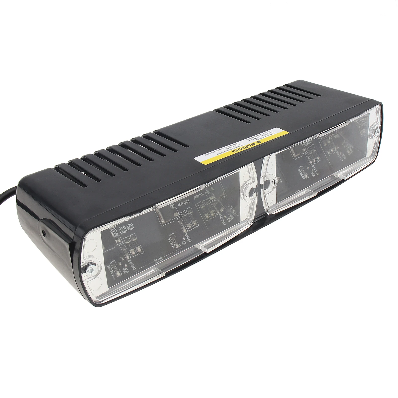 12V 16LED 48W Waterproof Viper S2 Super Bright Car Signal Flashing Led Warning Light Strobe Flash Emergency Lights