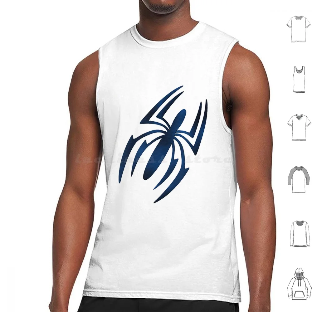 Scarlet Spider 02 Tank Tops Print Cotton Spider Scarlet Spider Peter Parker Scarlet Spiderverse Black Ben Reilly Widow