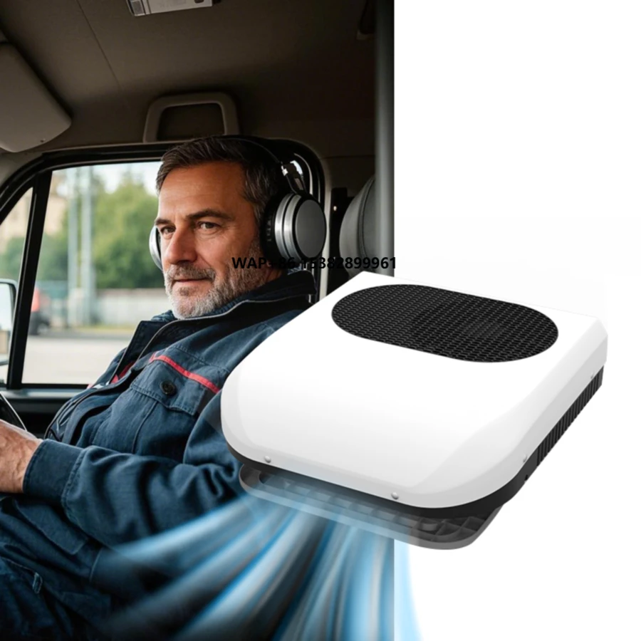 새로운 12v 24v 지붕 장착형 차량용 에어컨 유닛 (자동차, 트럭 및 RV 소유자들이 주차장에 주차할 때 사용)