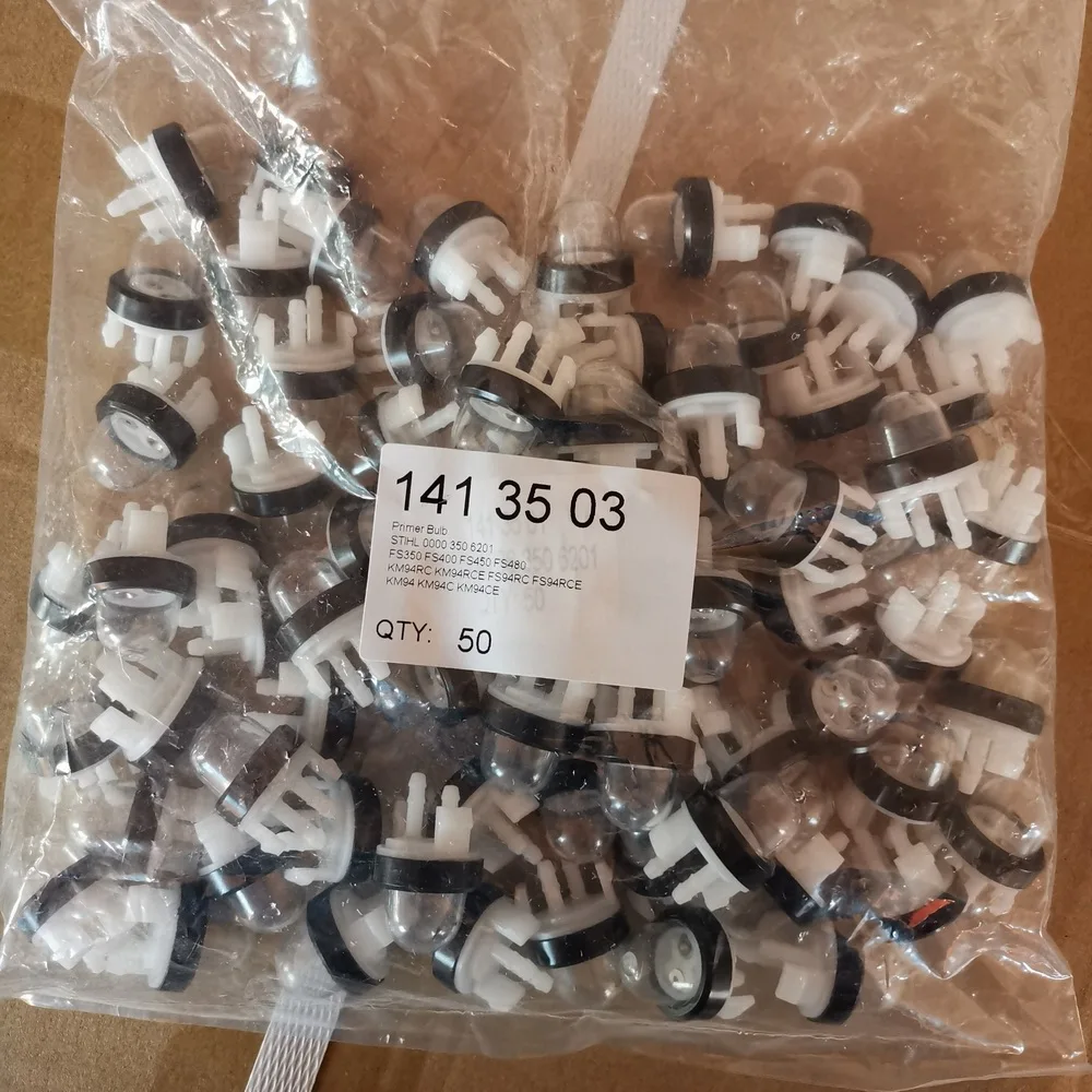 

50 Pieces Primer Bulb FS 350 400 450 480 FS350 FS400 FS450 FS480 KM94RC KM94RCE FS94RC FS94RCE KM94 KM94C KM94CE 0000 350 6201