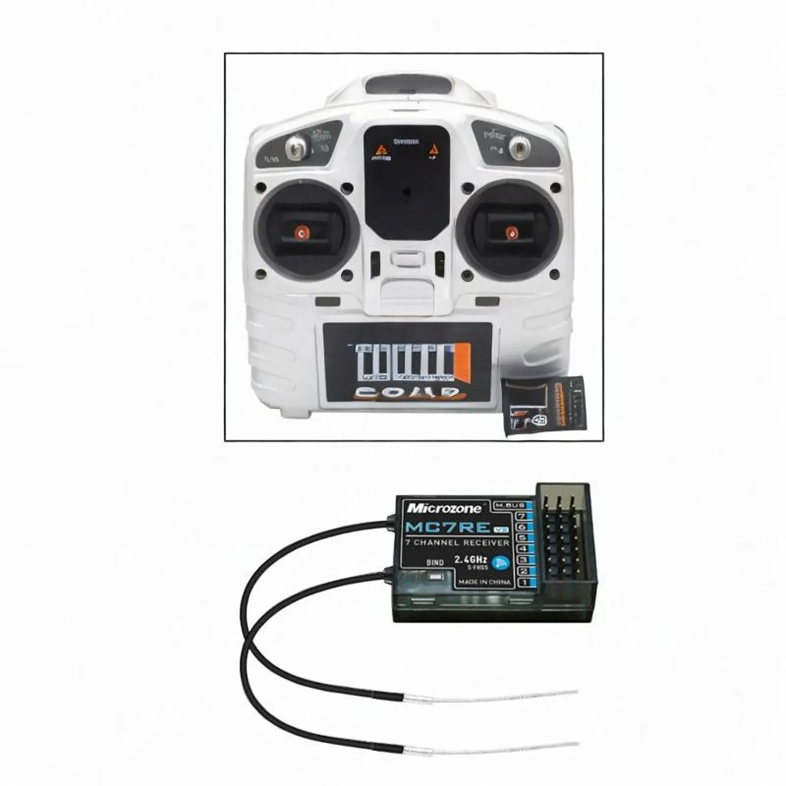 

MC7RE Mini Receivers DC3.5V-7.4V Radio System 6Channel