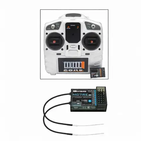 MC7RE Mini Receivers DC3.5V-7.4V Radio System 6Channel