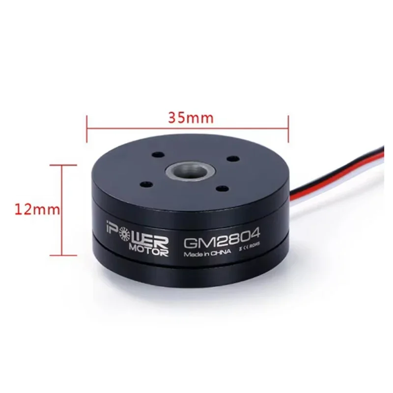 IFlight iPower GM2804H-100T GM2804 Brushless Gimbal Motor with AS5048A Encoder/Aluminum Case for camera stabilizing systems