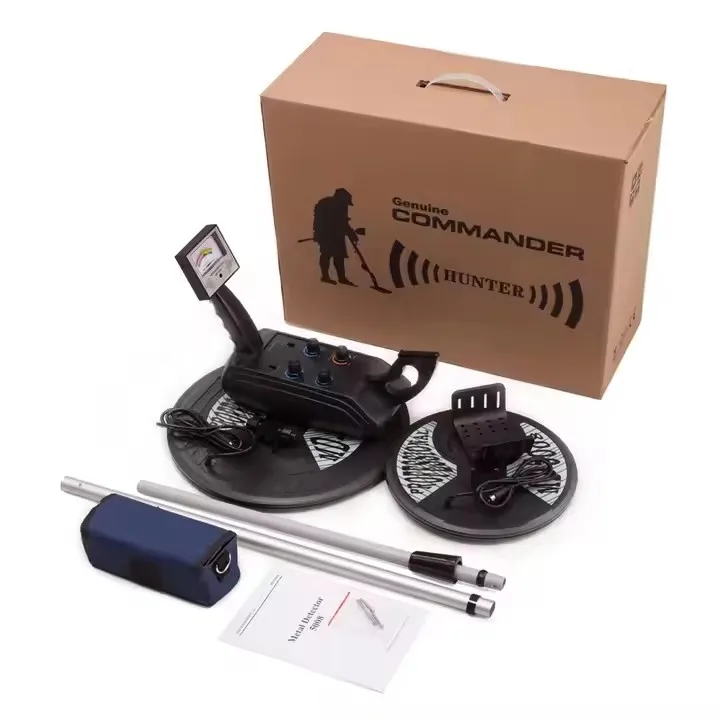 Factory Direct MD5008 Double Probe Disk Search High ROHS Certified Plastic Gold Silver Copper Underground Metal Detector