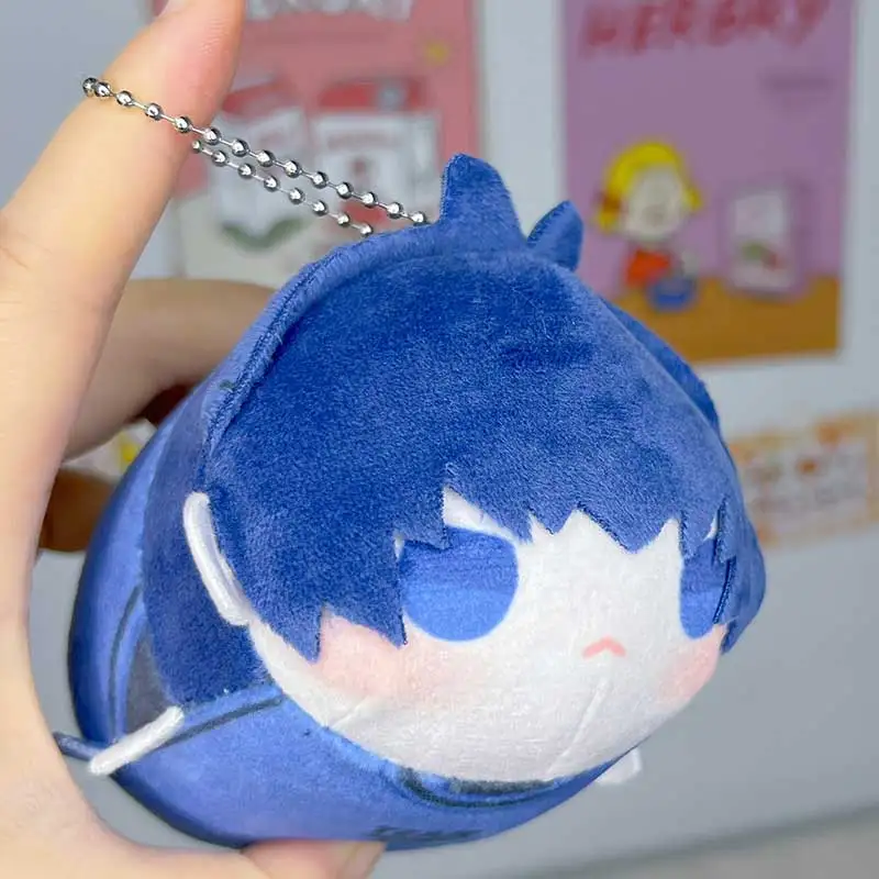 Anime BLUE LOCK Isagi Yoichi Seishiro Nagi Bachira Meguru Adorable Cartoon Plush Papa Dango Dolls  Throw Pillow Pendant Gifts