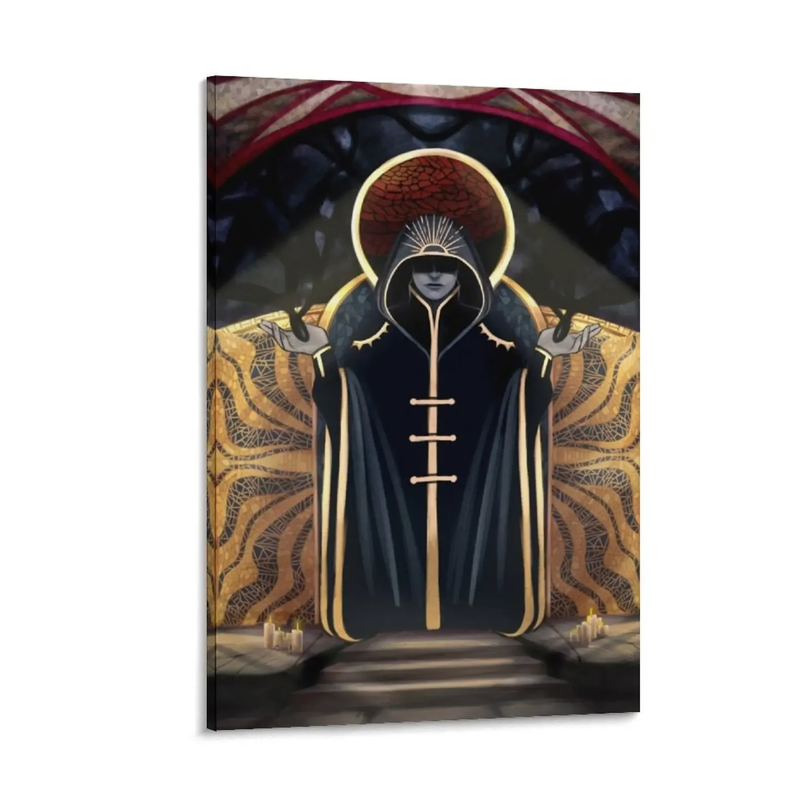 

The Cult of Starless Saint Canvas Painting vintage home decor home decorations and organization