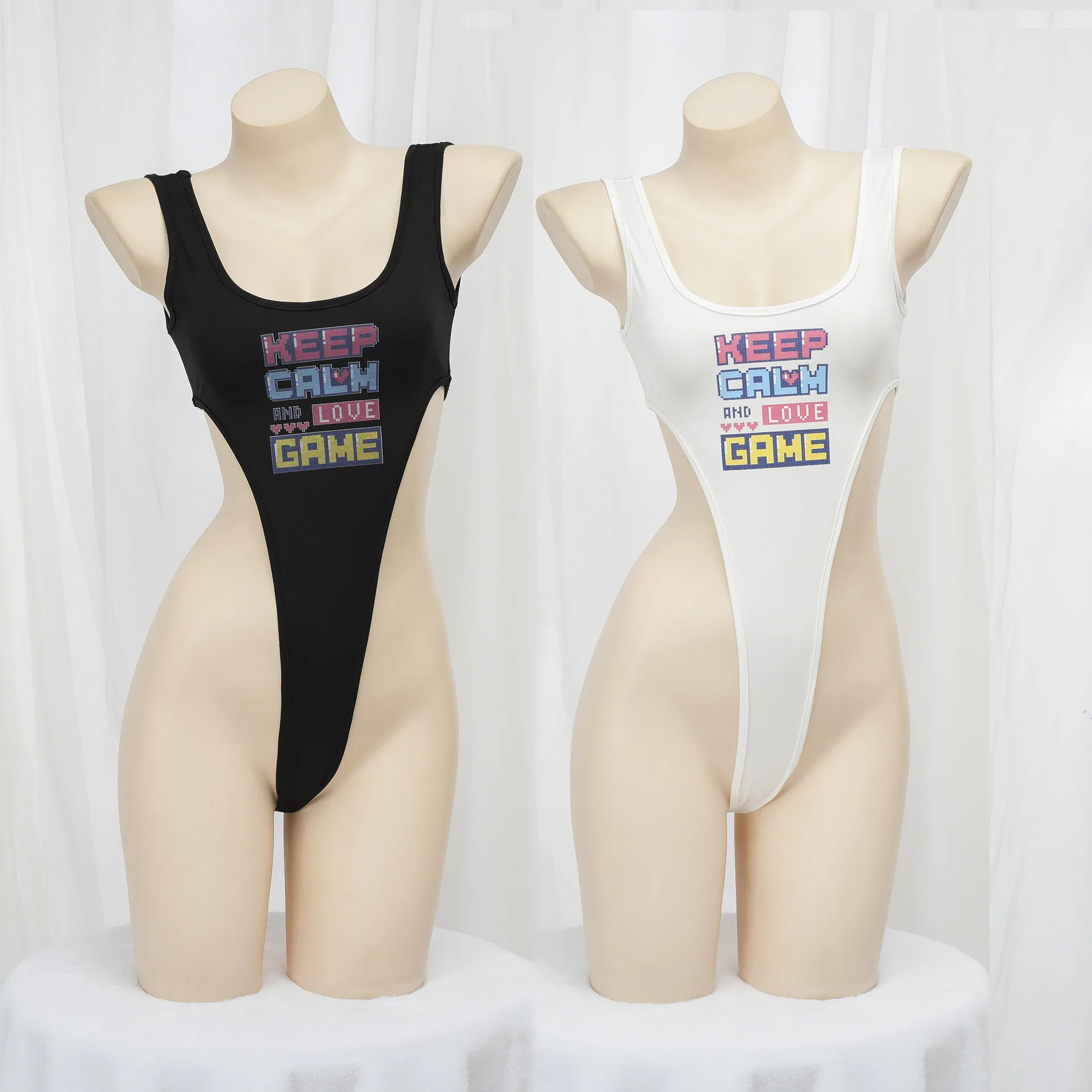 

Милый обтягивающий боди в стиле аниме с несколькими узорами, купальник, униформа, костюм для косплея