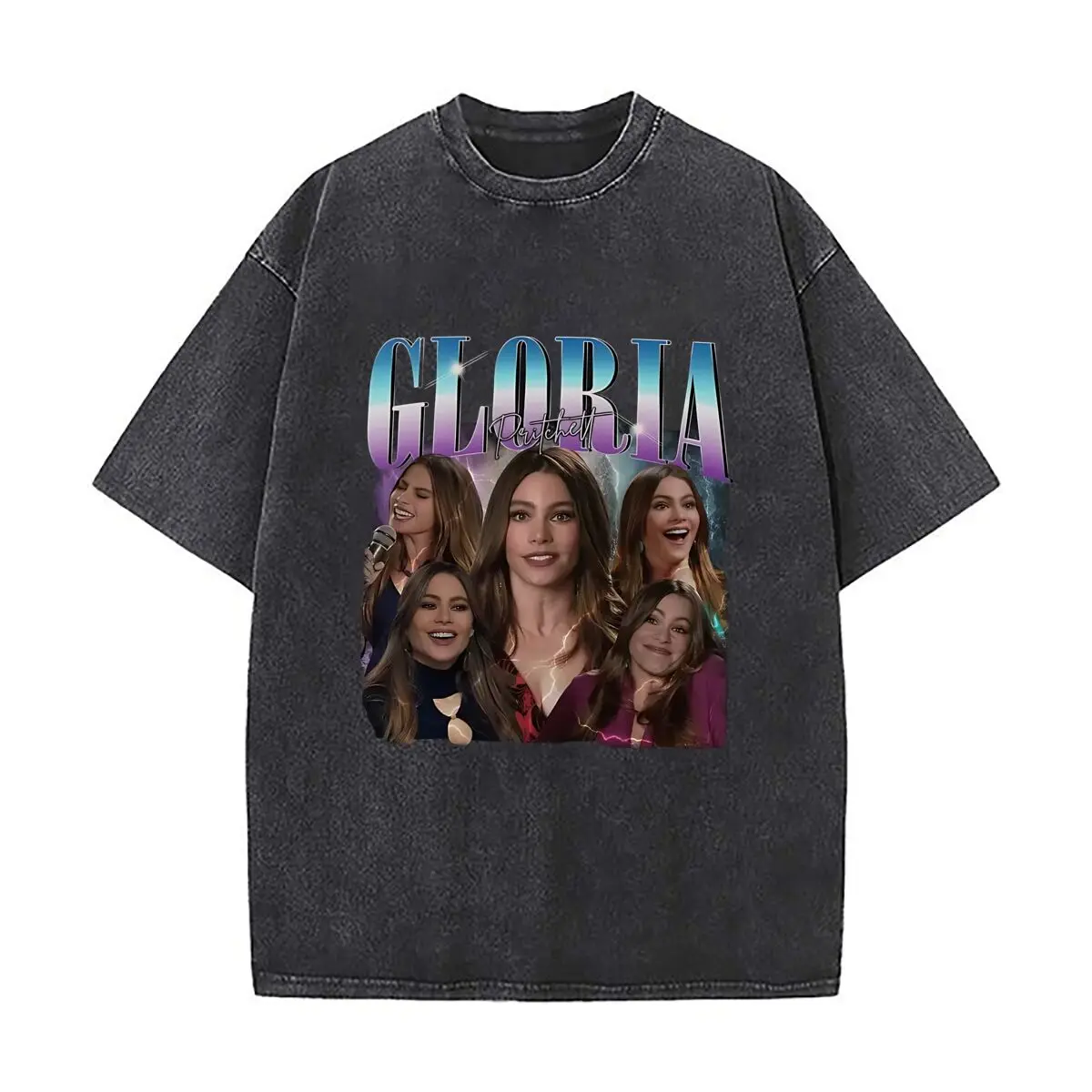 

Vintage Gloria Pritchett Modern Family Hip Hop Men Streetwear Cotton Casual Short Sleeve Tshirt