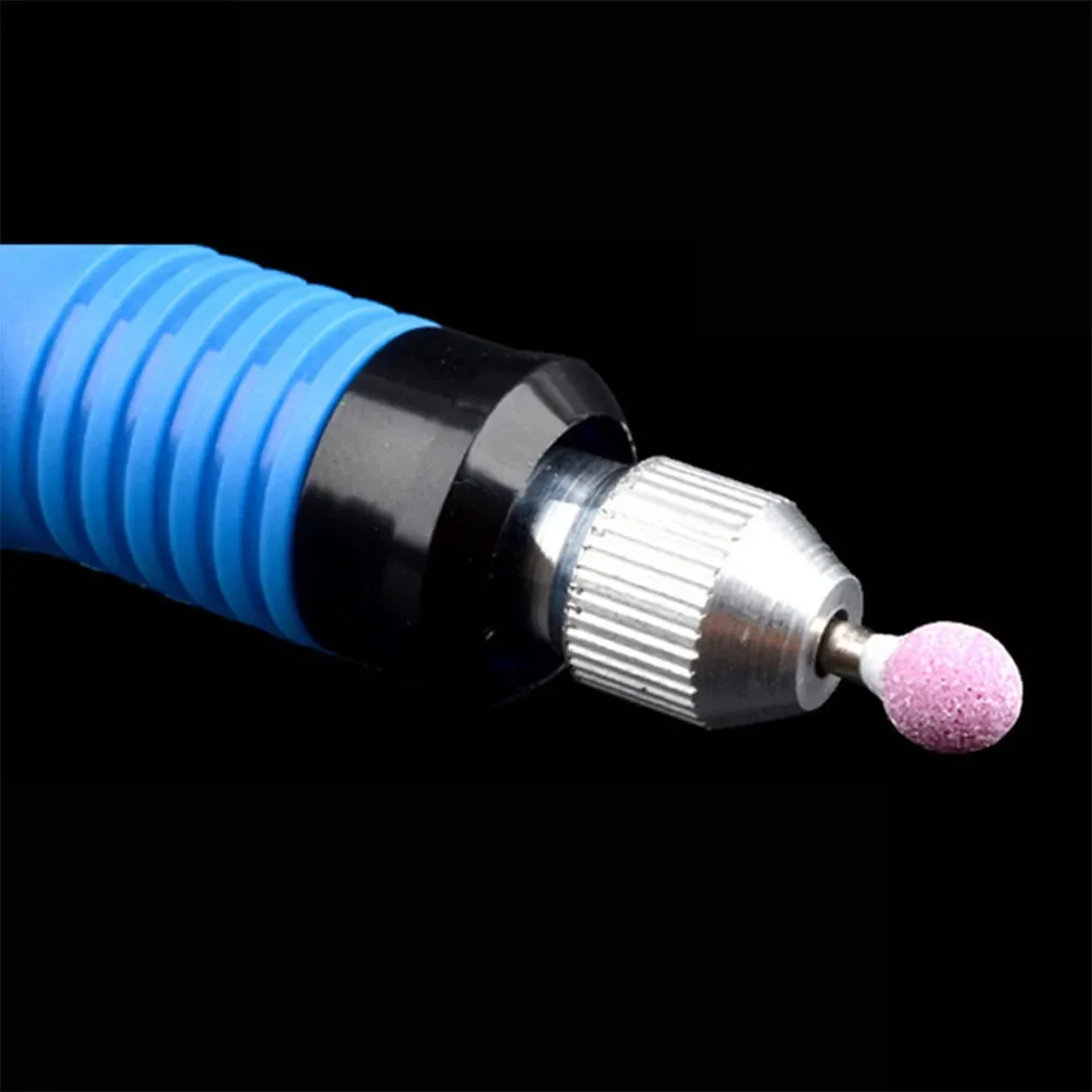 12 pz/set punte da trapano per unghie al quarzo dispositivo elettrico di ricambio per testina per manicure per manicure pedicure lucidatura mulino taglierina lima per unghie