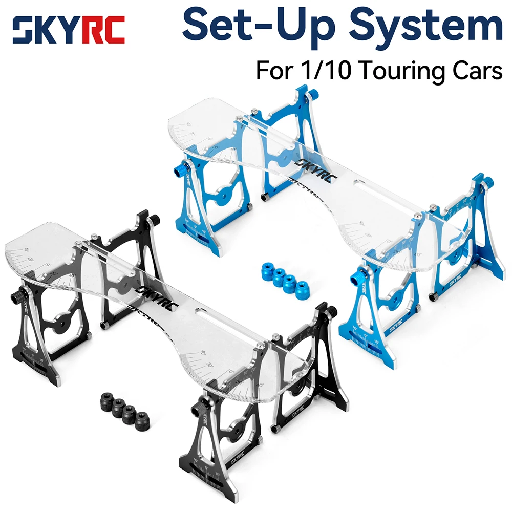 SKYRC Setup System For 1/10 Cars Camber Toe Steering and Caster Measument Tool Setup Station 1/10