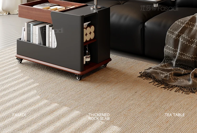 طاولة جانبية لغرفة المعيشة، أريكة قابلة للإزالة، طاولة جانبية، خزانة بجانب السرير، عربة طاولة القهوة #6