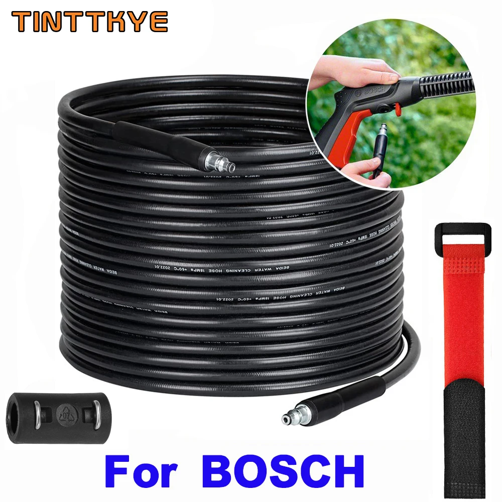 6~20m High Pressure Water Hose Pressure Washer Cleaning Hose Pipe for BOSCH AQT AR Michelin Black Decker Makita MAC Allister