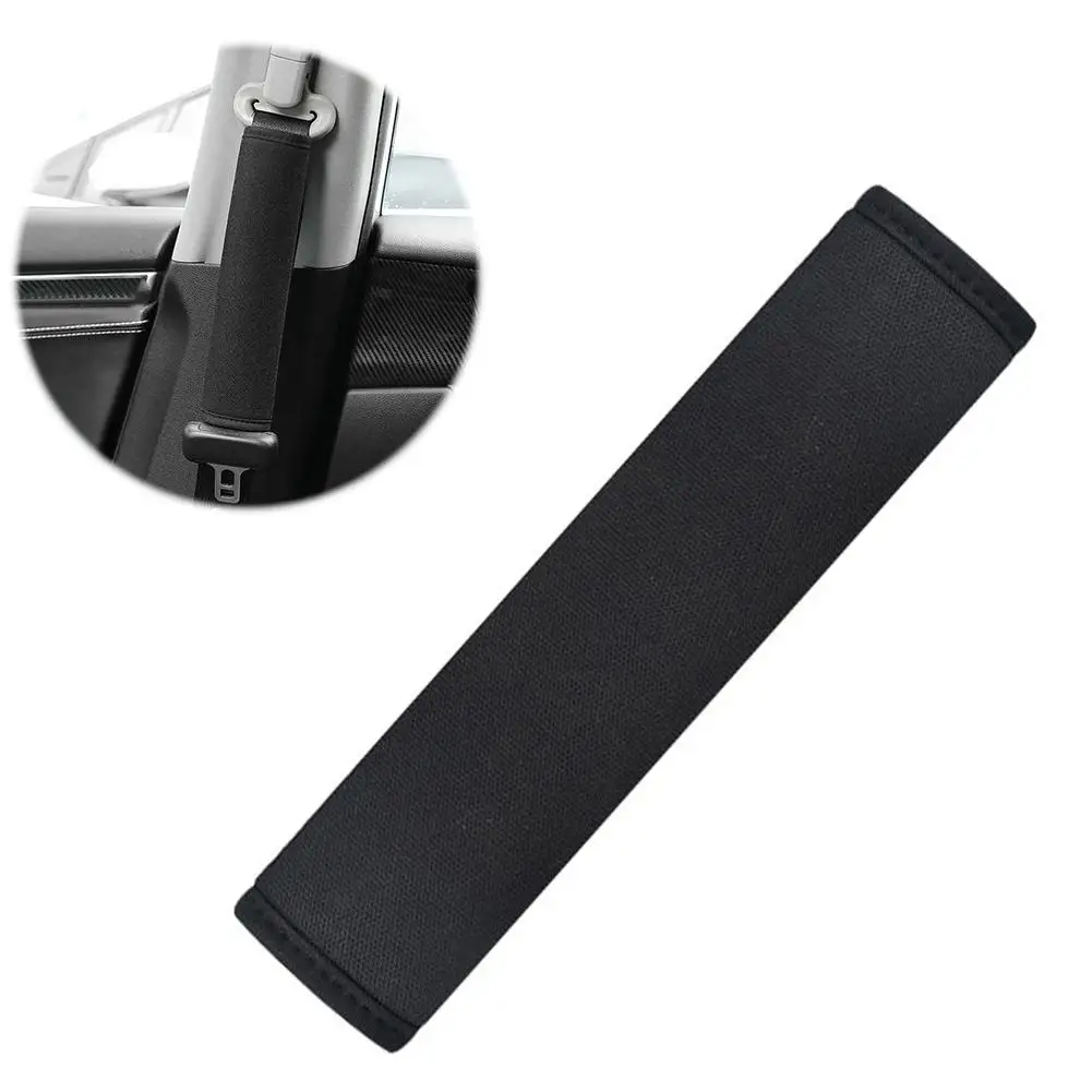 1/2pcs Universal Car Belt Cushion Strap Cover Interior Cushion Plush Protector Safety Strap Accessories Short Shoulder W4o8