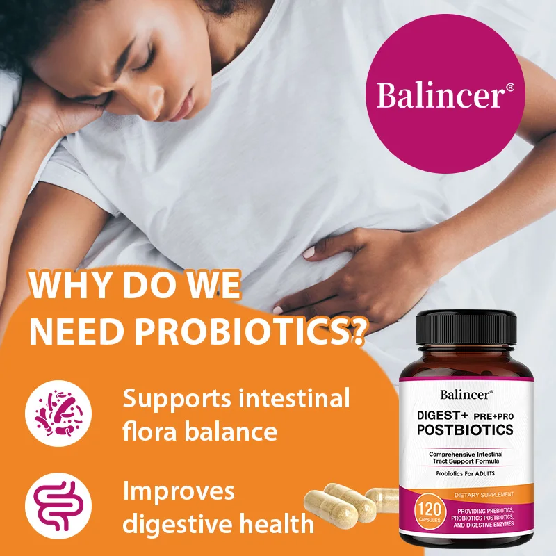 مكمل غذائي Digest + Pre + Probiotics، دعم المسار المعوي الشامل، دعم الجهاز المناعي #5