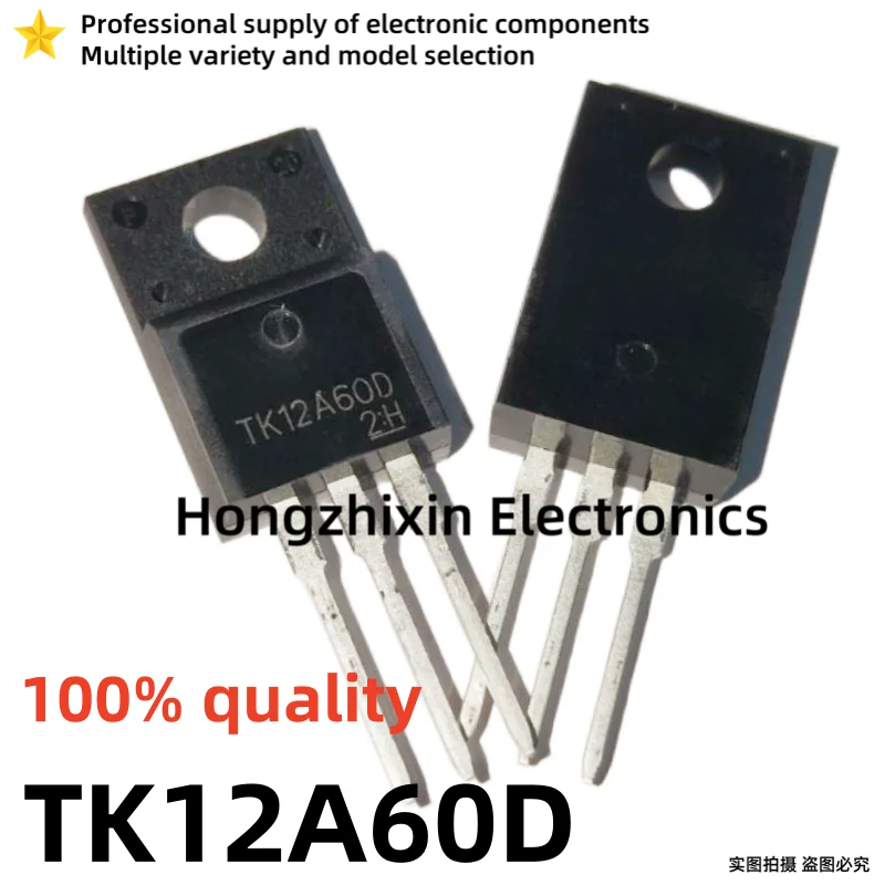 10PCS high-quality TK8A60DA TK10A50D TK12A60D TK13A60D TO-220F Field-effect transistor
