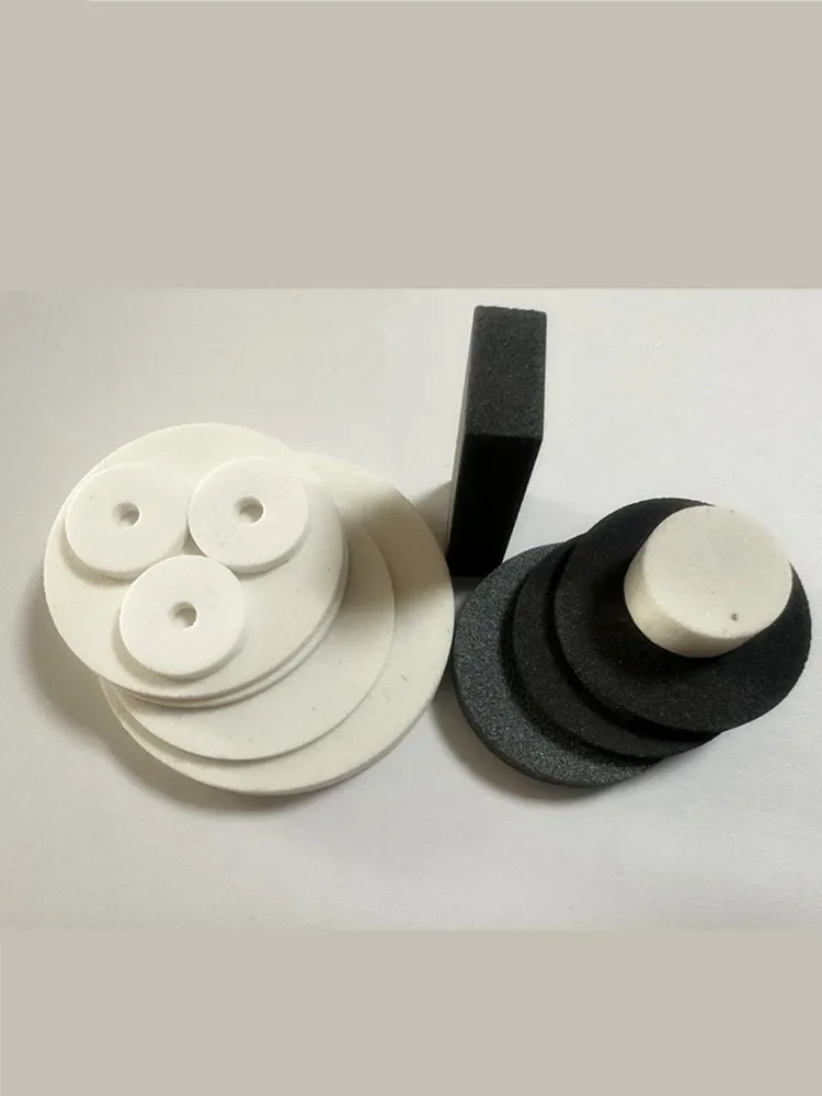 Nanoporous silicon carbide foam ceramic sheet