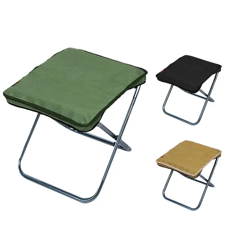 

Camping Stool XL Camping Backpacking Stool 600D Oxford Cloth 1.54lbs Lightweight Stool Aluminum Alloy Bracket Stool Supports Up