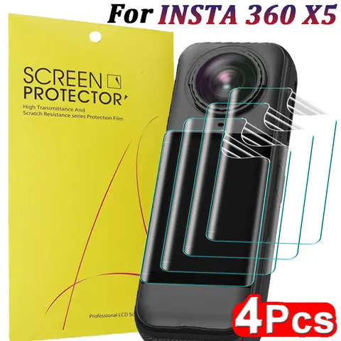 Hydrogel Film Screen Protector for Insta 360 X5 Ultra-HD Full Coverage camera accessories Screen Protective for Insta 360 X5