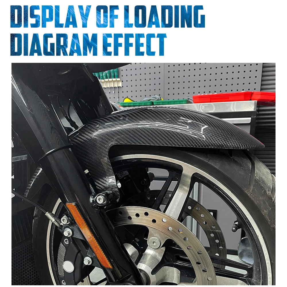 Motorcycle Fender Front Mudguard Splash Guard For Harley Touring Street Road Glide FLHXSE 23-UP FLTRXSTSE 24-UP FLHXLSE 26-UP