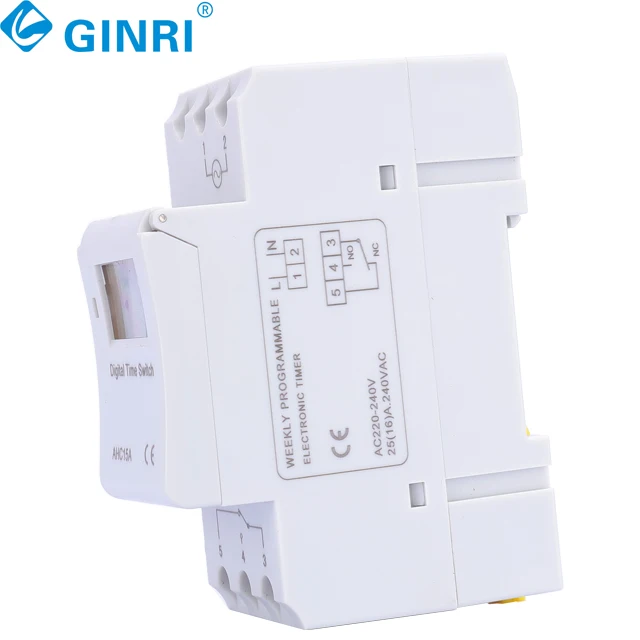 5PCS Settimanale Programmabile 12V Dc 110V 220V Interruttore Relè di Controllo Temporizzatore Digitale Elettronico Per La Luce LED