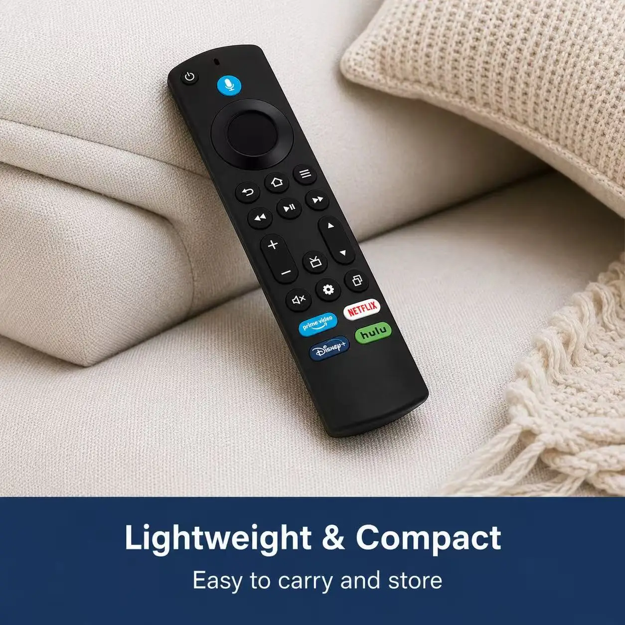 Voice Remote Replacement Compatible with Fire TV Stick 4K Max Lite HD Fire TV Cube 2-4th Gen Insignia Pioneer Hisense TVs - view 3