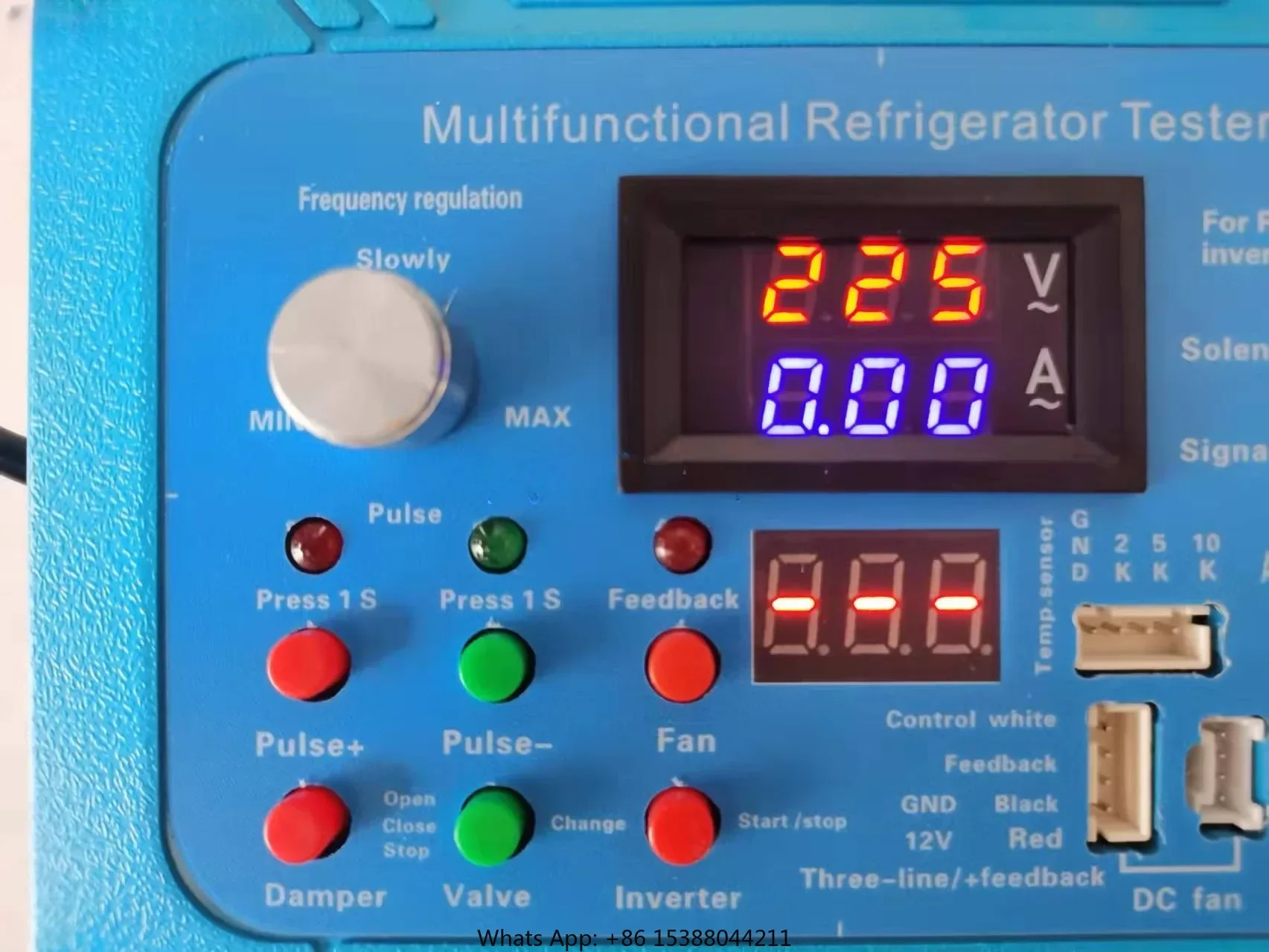 Inverter Frequency Conversion Refrigerator Compressor Damper Detector Solenoid Valve Fault Maintenance Instrument Tool Tester