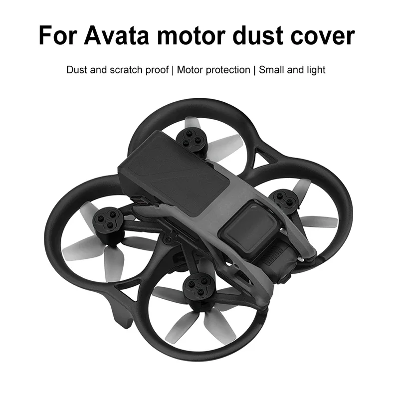 4 قطعة غطاء للحماية المحرك غطاء مقاوم للغبار سبائك الألومنيوم الحرس ل DJI Avata 1 ملحقات طائرة بدون طيار