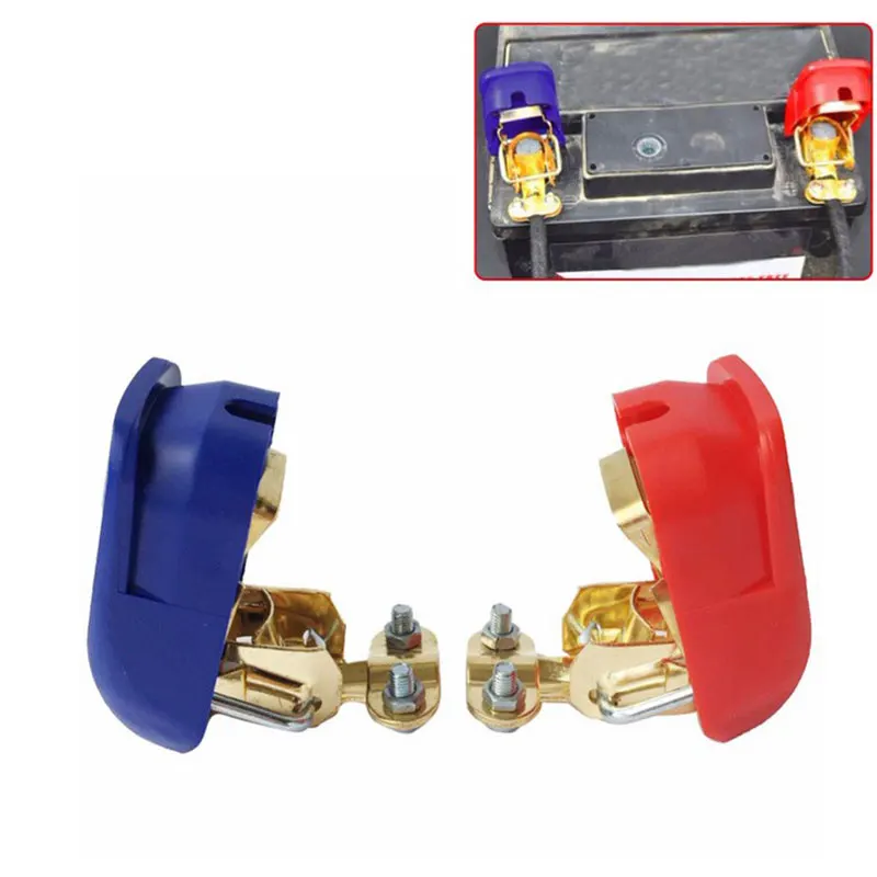

2Pcs 12V Car Quick Release Battery Disconnect Terminals Clamps Connectors Part