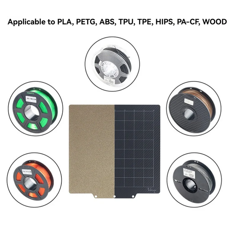 AM-3D Printer Build Plate Forflashforge Adventurer 5M Pro PEI PET Spring Steel Sheet