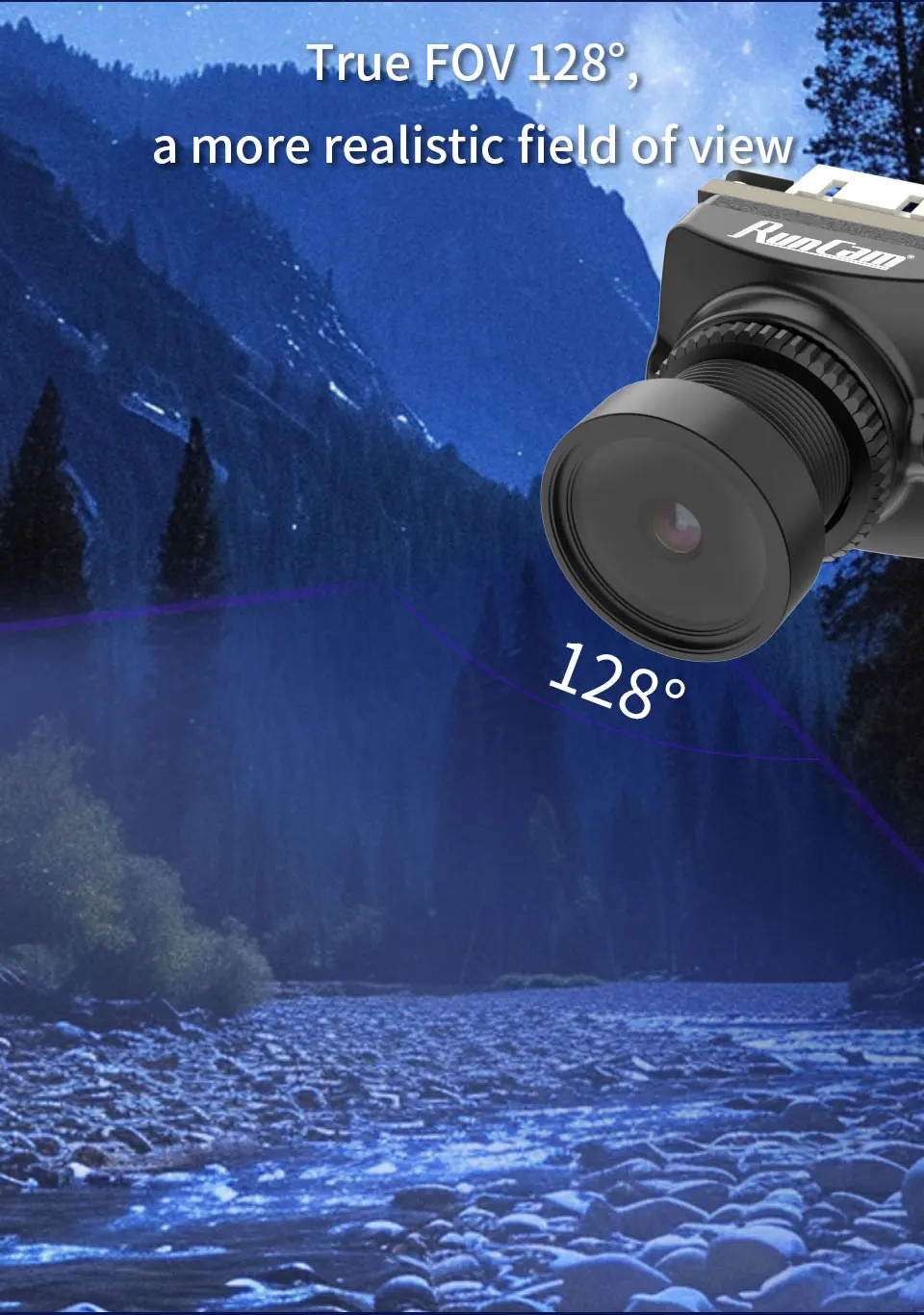 RunCam Phoenix 2 Pro 1500TVL Hochauflösende Nachtsichtkamera mit Ultra-Niedriglicht-Klarheit 850nm – Detail 3